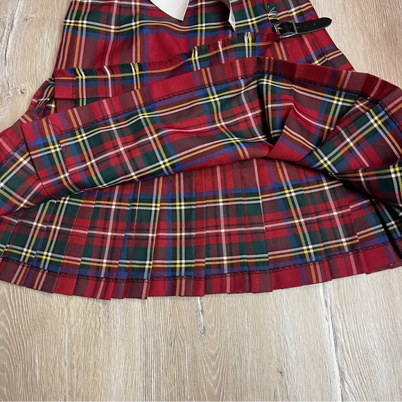 The Kilt Women's Stewart Royal Tartan Deluxe Kilt Red Size 10 Style A00174 - Picture 5 of 15